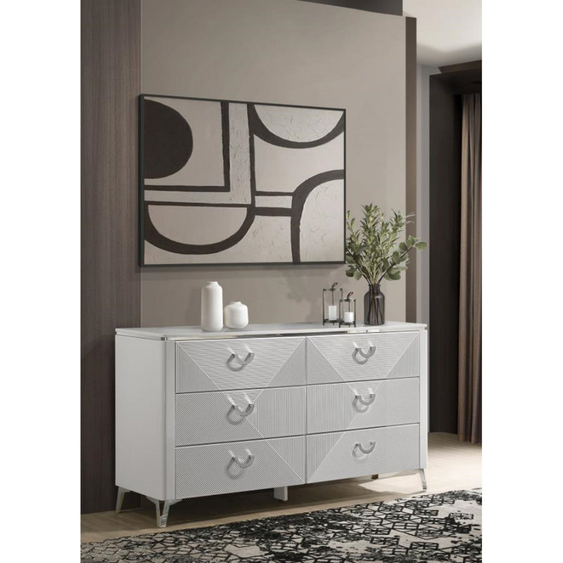 Commode 6 tiroirs Mitza