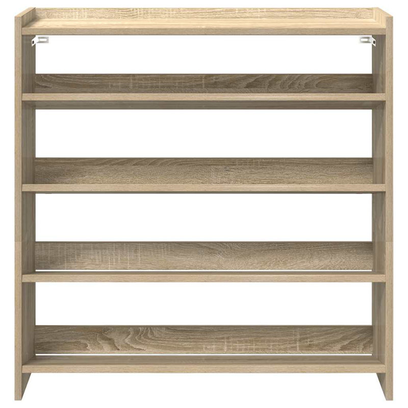 15 Pair Shoe Rack, Sonoma Oak