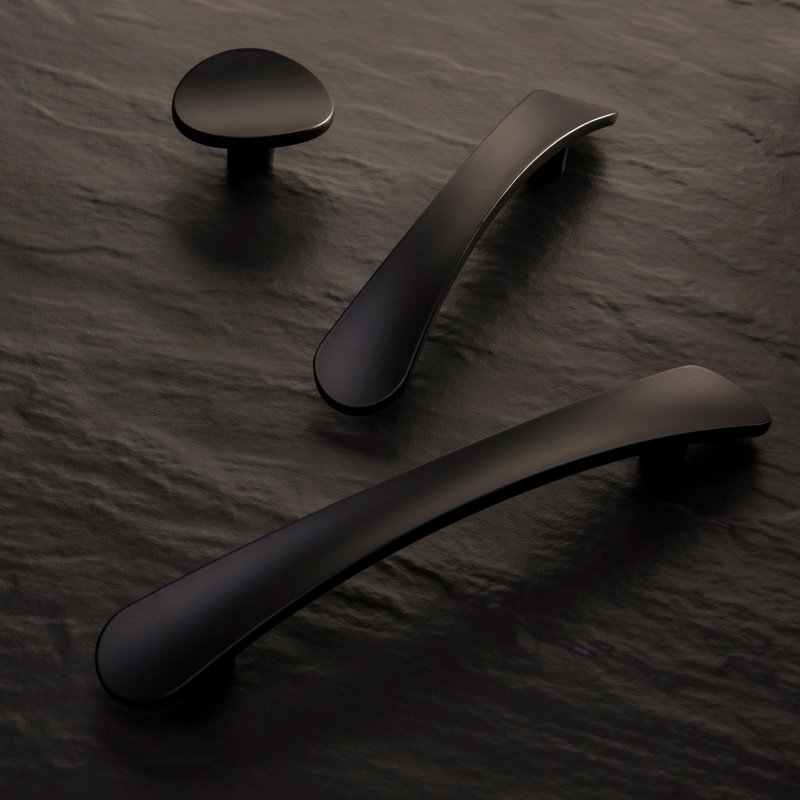 Vale Collection Pull, 5 1/16" inch, Matte Black