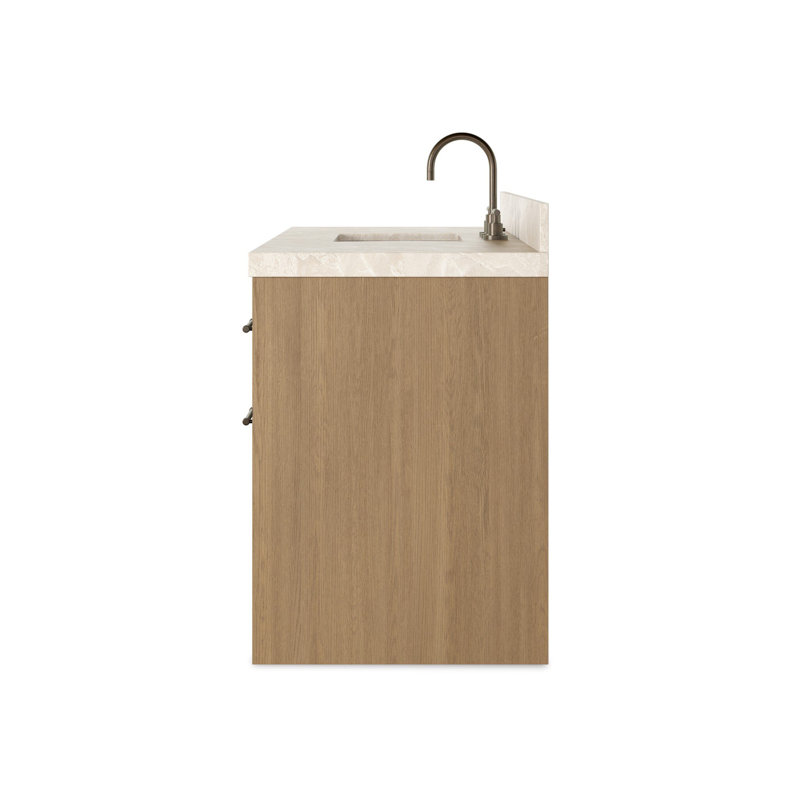Anthem Single Vanity, Satin Light Wash Oak