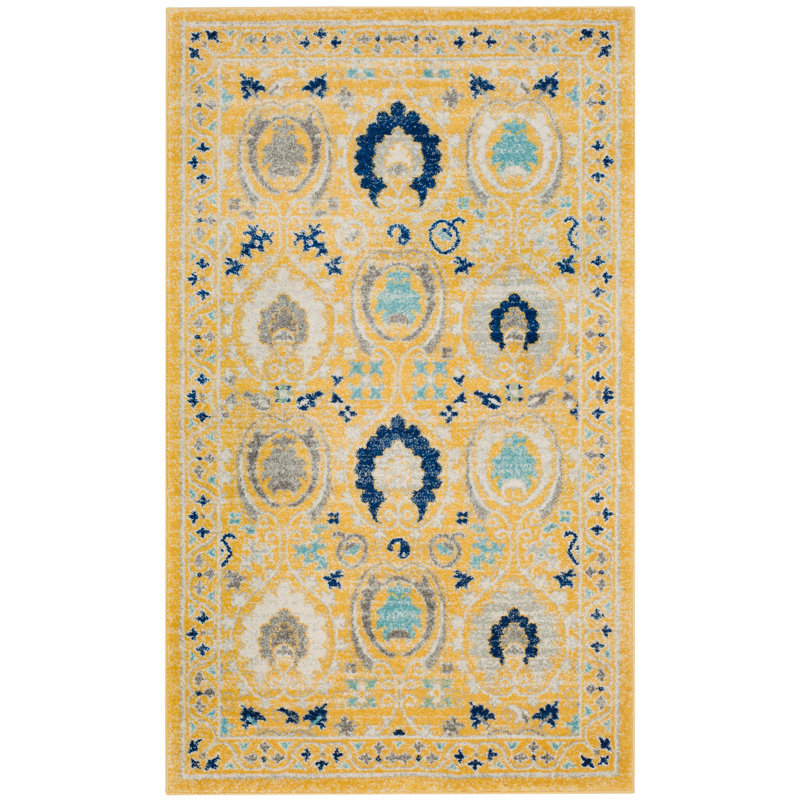 Osakis Performance Geometric Rug, Rectangle 3' x 5'