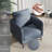 29" W Upholstered Velvet Club Accent Chair-336340862