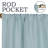 Modern Linen Inspired Classic Solid 100% Polyester Room Darkening Curtain Panel-447945577-509002643
