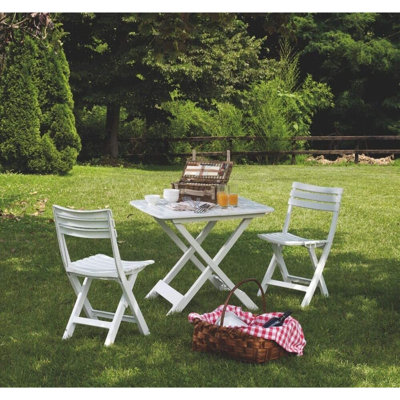 Aapeli Rectangular Folding Outdoor Dining Table , 79cm cm W 72cm cm D