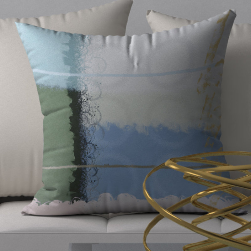 Housse de coussin et insert de coussin carré, 24 po x 24 po