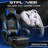 GTPLAYER Adjustable Reclining Ergonomic Faux Leather Swiveling PC & Racing Game Chair with Footrest-94758188