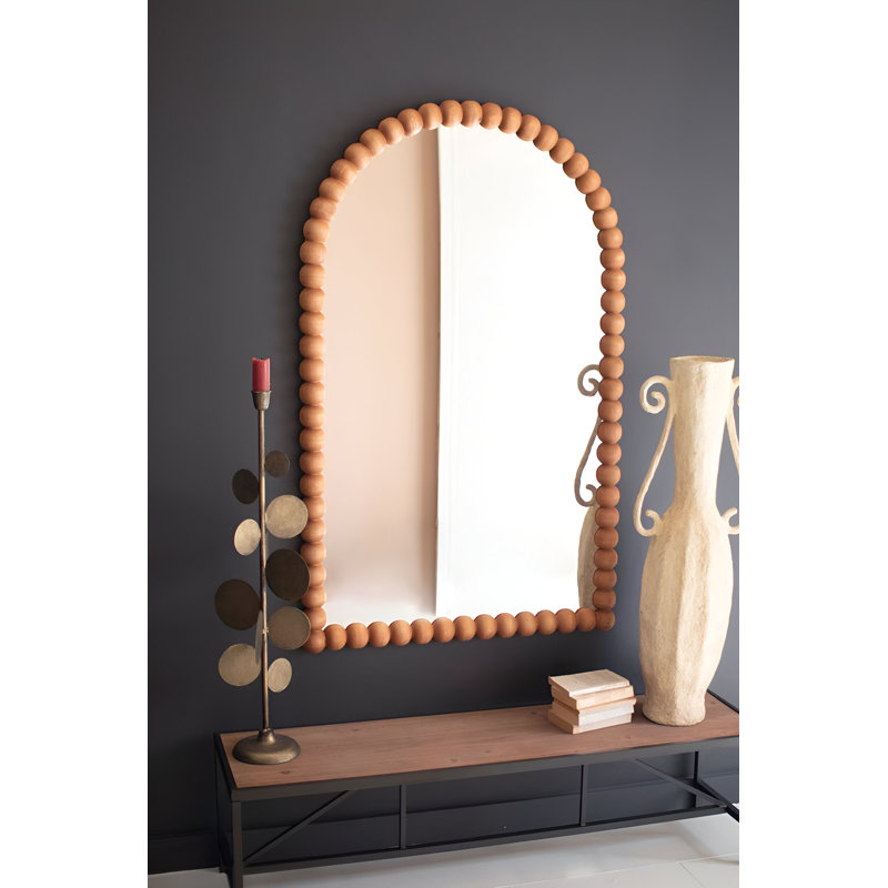 Clauda Solid Wood Rectangle Mirror