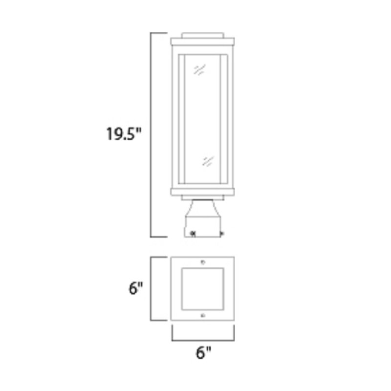 Ardisj Ribbed Lantern Head