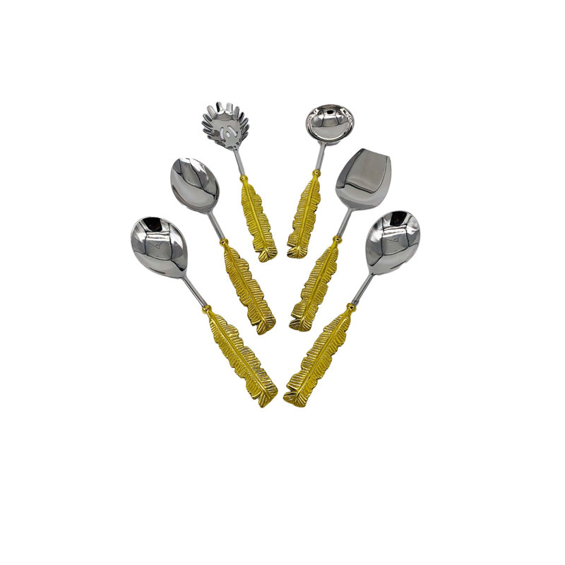 6 Piece Stainless Steel Hostess Set