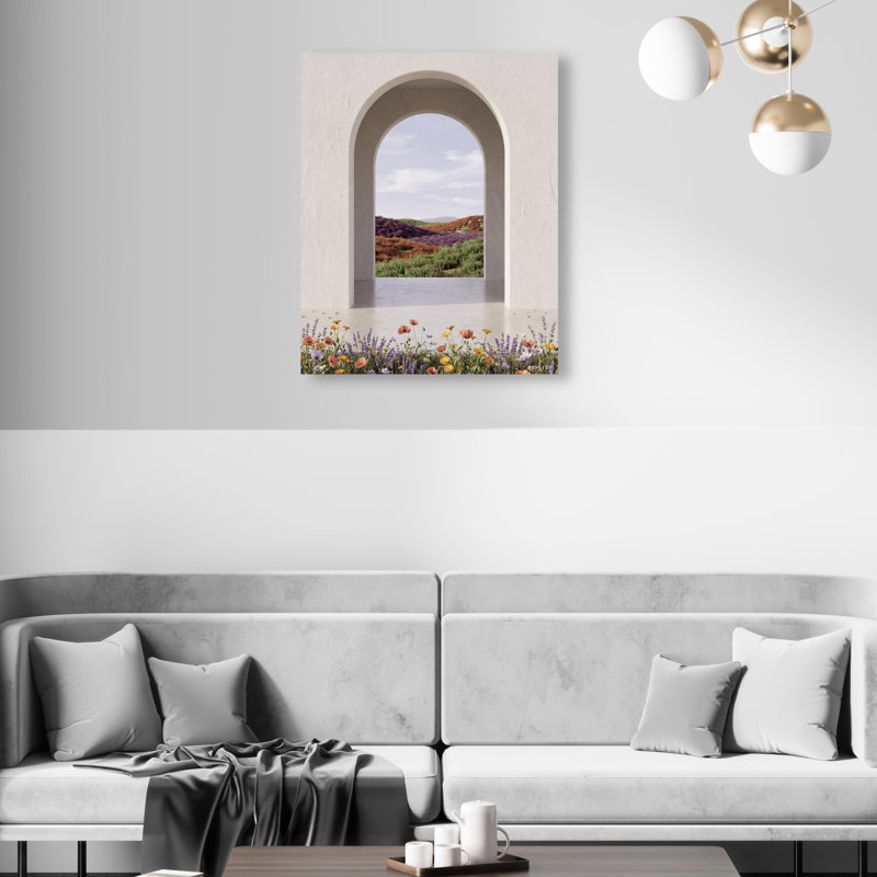 Window To Paradise Print by Oliver Gal, 16"H x 20"W, Gallery Wrapped