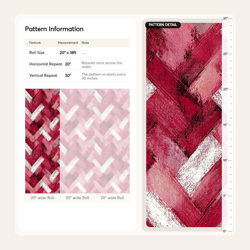 Papier peint Chevron