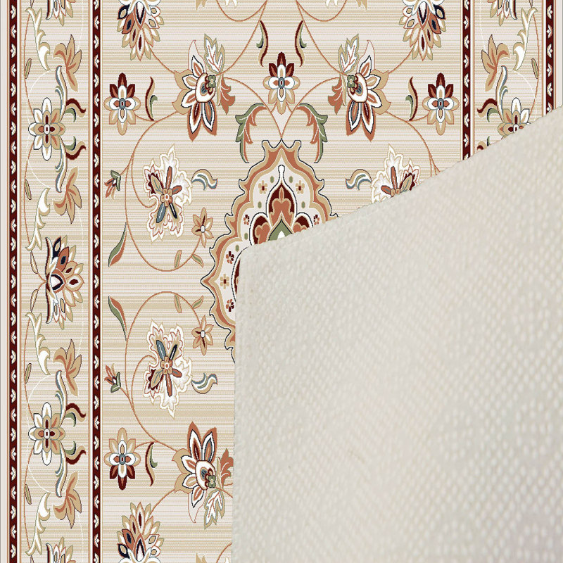 Antibacterial Hall Carpet, 39.4 x 59.1 inches | 100% Polyester, 0.4 in Pile Height, Non-Slip PVC Felt Dot Underside | Machine Washable, 3D Digital Printing, Durable & Stylish for Modern Home Décor