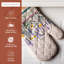 Gants de cuisine 100% coton 7 po x 13 po Maison d'Hermine