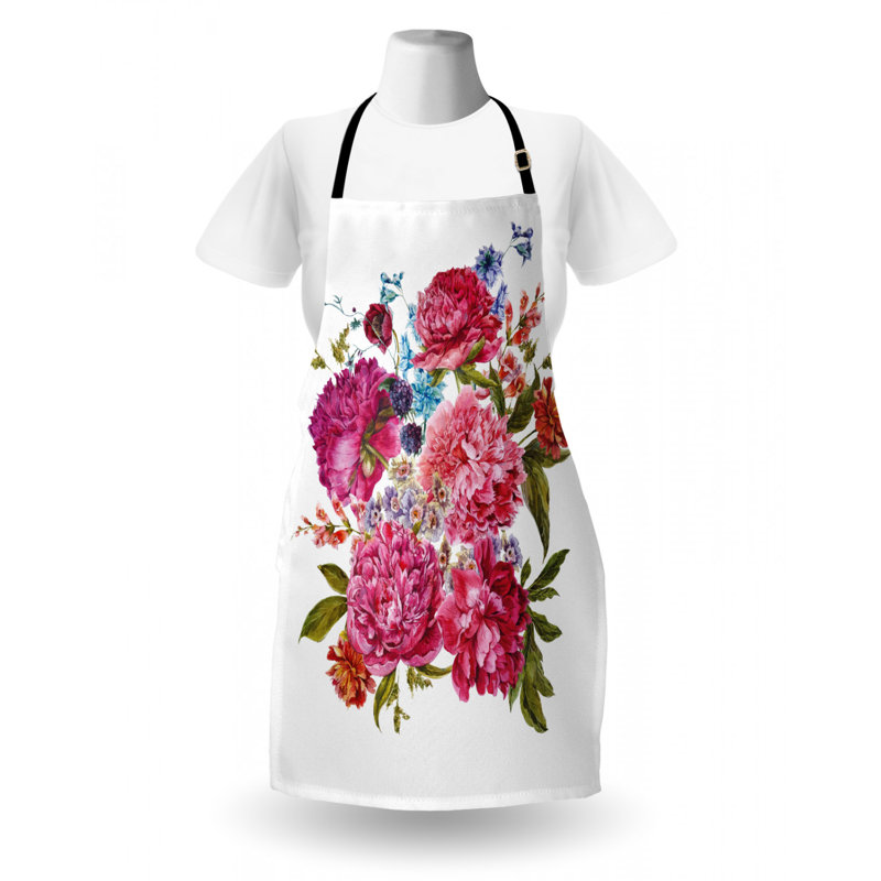 Tablier de flore shabby