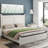 High Headboard Bed Frame With 2 Hidden Storages & Silent Sliders, Queen/king-1721736526