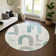 Premium Machine Washable Mehara AMF1698 Geometric Rug