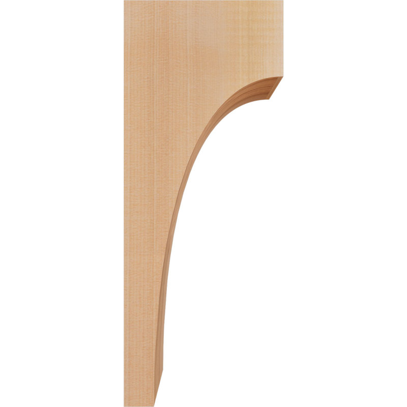Huntington Corbel, H 14 po x l 3,5 po x P 6 po, Lisse, Cèdre rouge