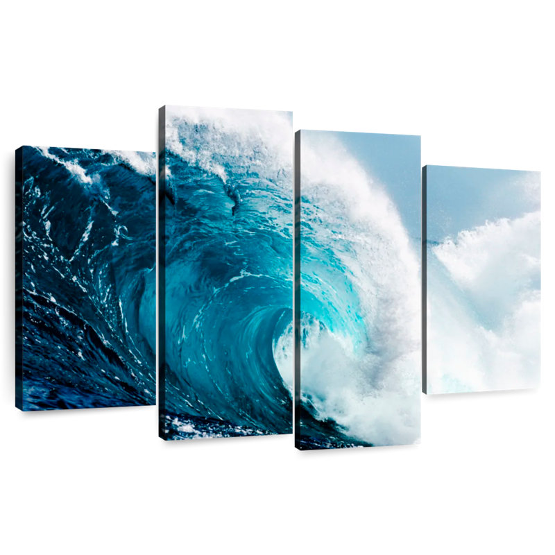 Gillard Raw Ocean Waves, 42" H x 68" W