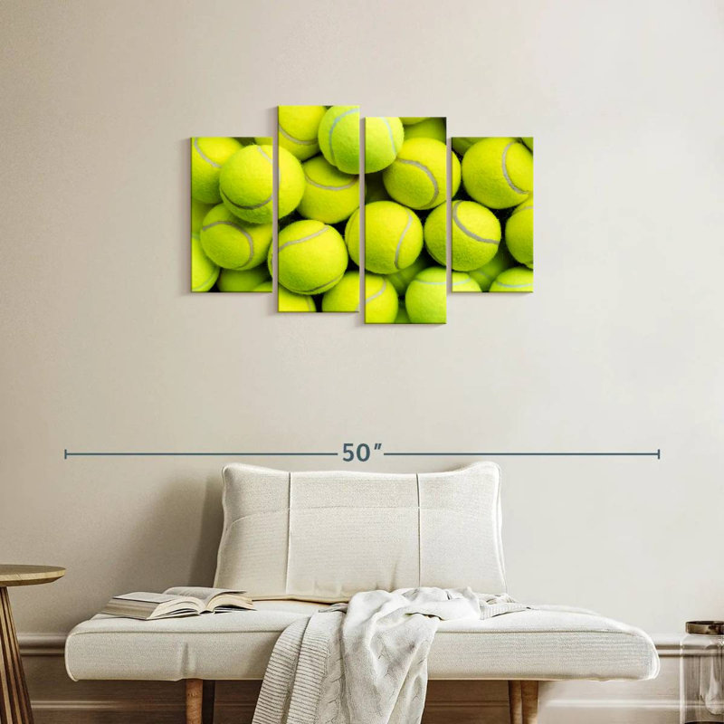 Balles de tennis jaunes