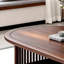 Console en bois massif de style médiéval-1770235671