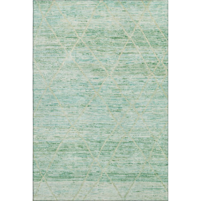 Premium Machine Washable Honig AMF1658 Diamonds Rug