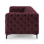 Ghaleb 237Cm Velvet Square Arms Sofa-639926111-639926105