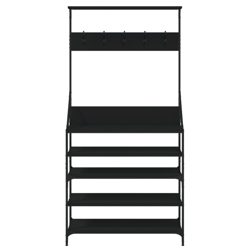 Adylinn 90cm Clothing Rack, Black