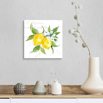 " Lemon Squeeze I " Painting Print