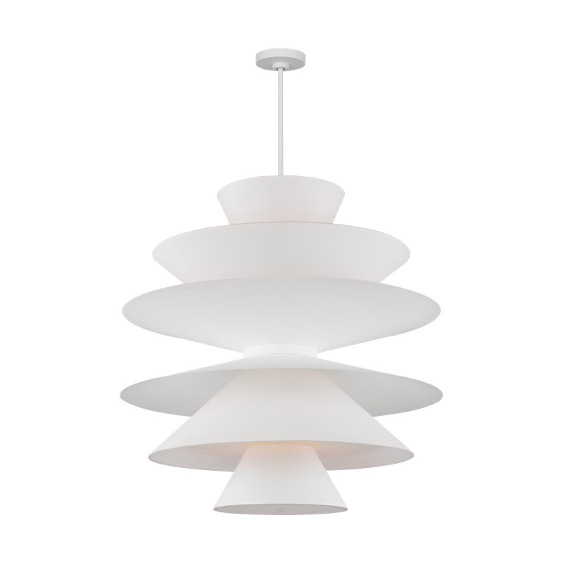 Chambord 16 - Light Pendant, White
