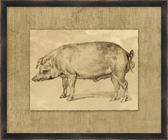 Charcoal Animal Collection 5 Print