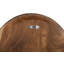Teak Wood Bowl Wall Art, Metallurgy Edge-1478897030