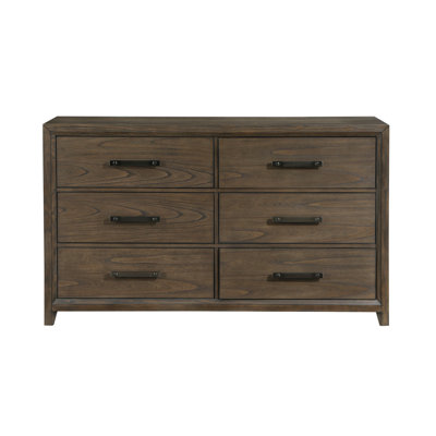 Abrar 6 Drawer 62"" W Double Dresser -  Red Barrel StudioÂ®, 9ED4E9180FAC43489CFC691FCAC69684