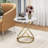 Rochdale Round End Table with Modern Style-1778932230
