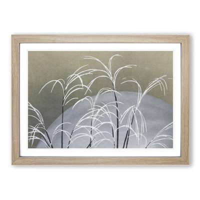 Frost on the Reeds by Kamisaka Sekka - Picture Frame Painting