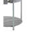 High Gloss & Chrome Finish End Table