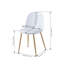 44.5cm H Upholstered Metal Side Chair