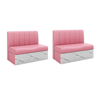 Light Luxury Simple Restaurant Dessert Cafe Bench Faux Leather Upholstered Bench