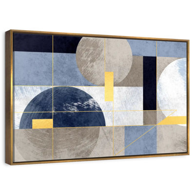 Gold-Accented Circles