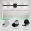 Luminaire de meuble-lavabo 29 po Roberto avec abat-jour en acrylique sable cristal