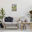 Psaume 23, scène de grange, estampe numérique sur toile grise, design par Linda Sperruche-114297342-115185628