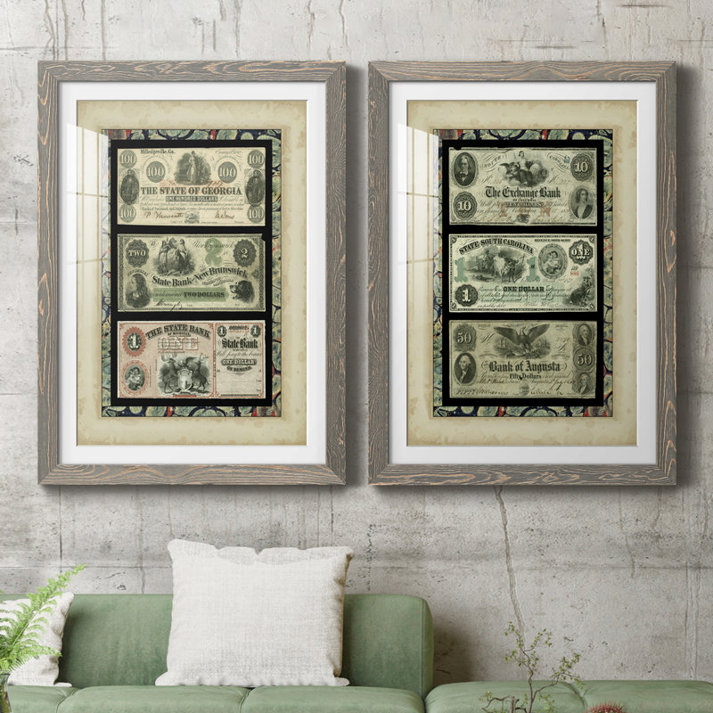 Argent argent argent I mat encadré de qualité supérieure - prêt à être accroché, H 37,5 po x l 27,5 po x P 1 po, Gris