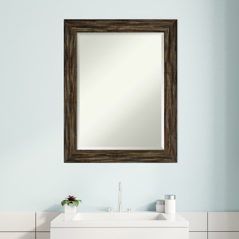 Millwood Pines Wood Wall Mirror & Reviews | Wayfair