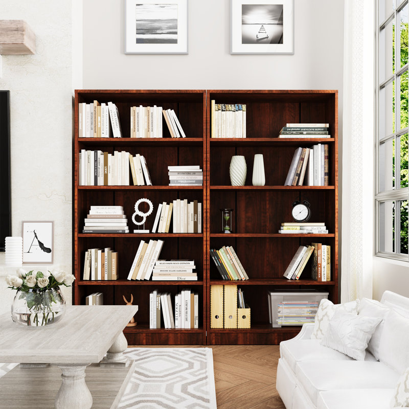 Bibliothèque standard Latitude Run® Gibney, (5 tablettes) H 59,84 po x l 33,07 po x P 11,61 po, Cerise