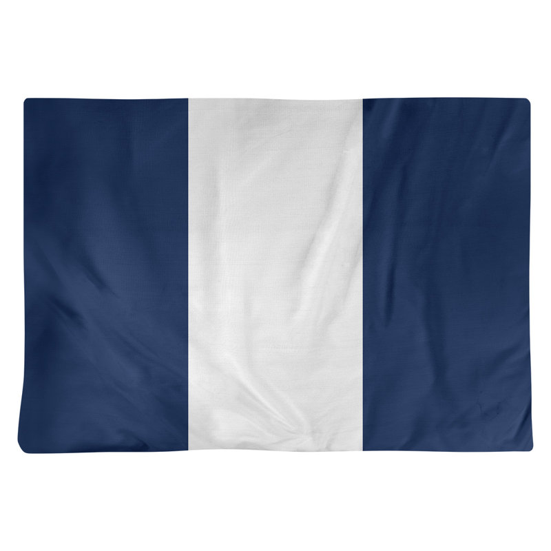Récapitulatif en coton 18 po milwaukee baseball, Bleu marine / blanc