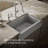 Cairn Undermount Single-Bowl Farmhouse Kitchen Sink-49244371