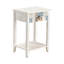 Table de bout avec rangement Harrel