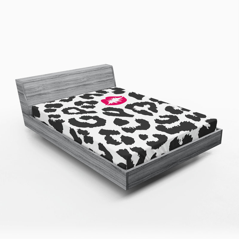 Ensemble de 2 draps-housse Ambesonne Savannah, Drap-housse grand