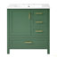 Ensemble de meuble-lavabo avec lavabo 30 po, armoire de rangement pour salle de bain avec porte à fermeture douce, 3 tiroirs à fermeture douce et plateau amovible, structure en bois massif-117193449-117193451