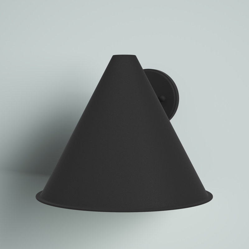 Petite lanterne murale d'extérieur à une lumière Crittenden de Génération Éclairage , H 7,63 po x l 8 po x P 8 po, Non