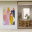 «Colorful Mermaid Friends», impression d'art moderne abstrait coloré-133188049